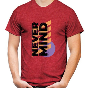 Kaos Pria Two Tone Red Mango Merah Misty